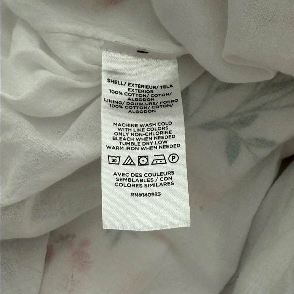 LOFT White Maxi Sundress with Pink & Orange Floral Print - Picture 5 of 6